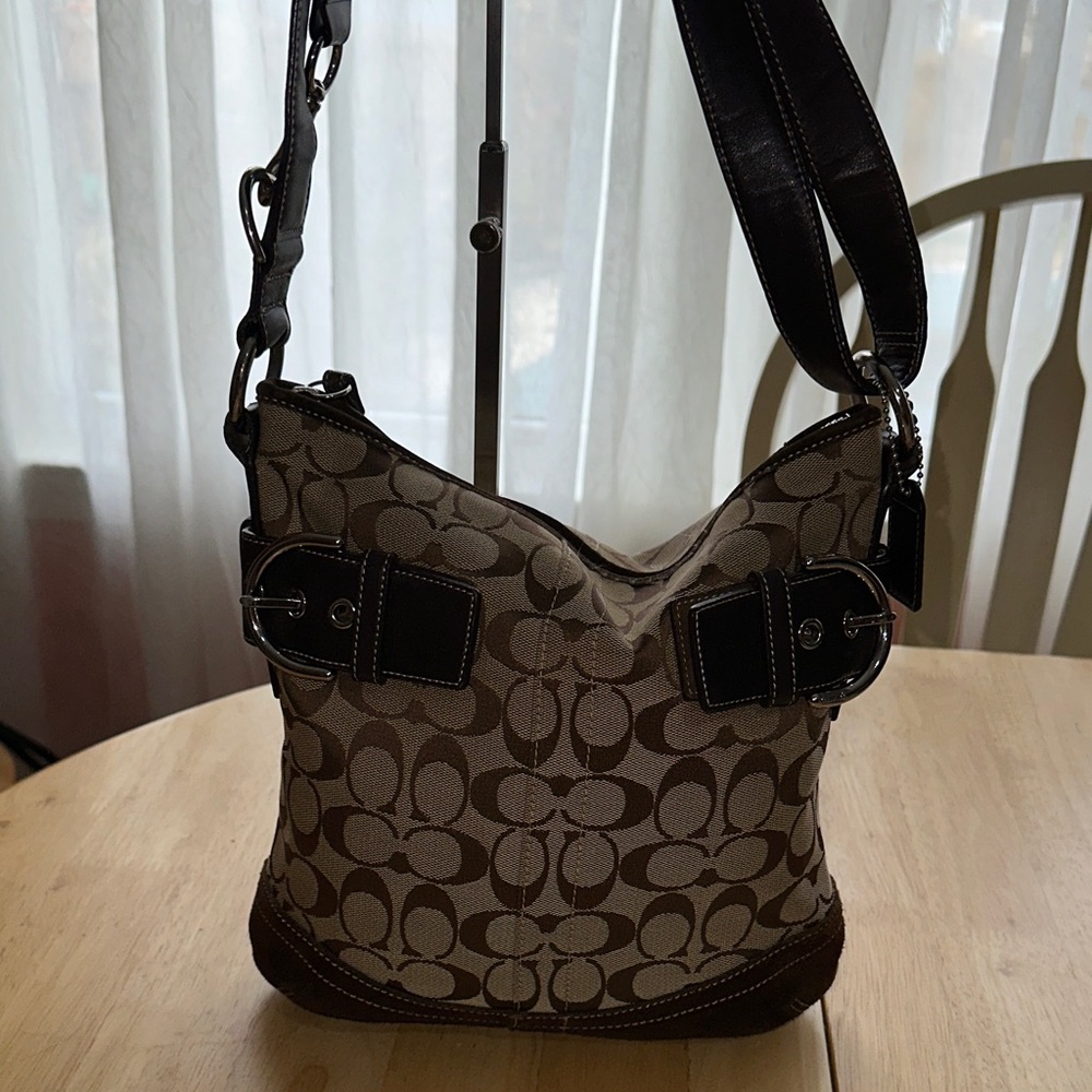 Coach 2005 Brown Designer Shoulder Bag